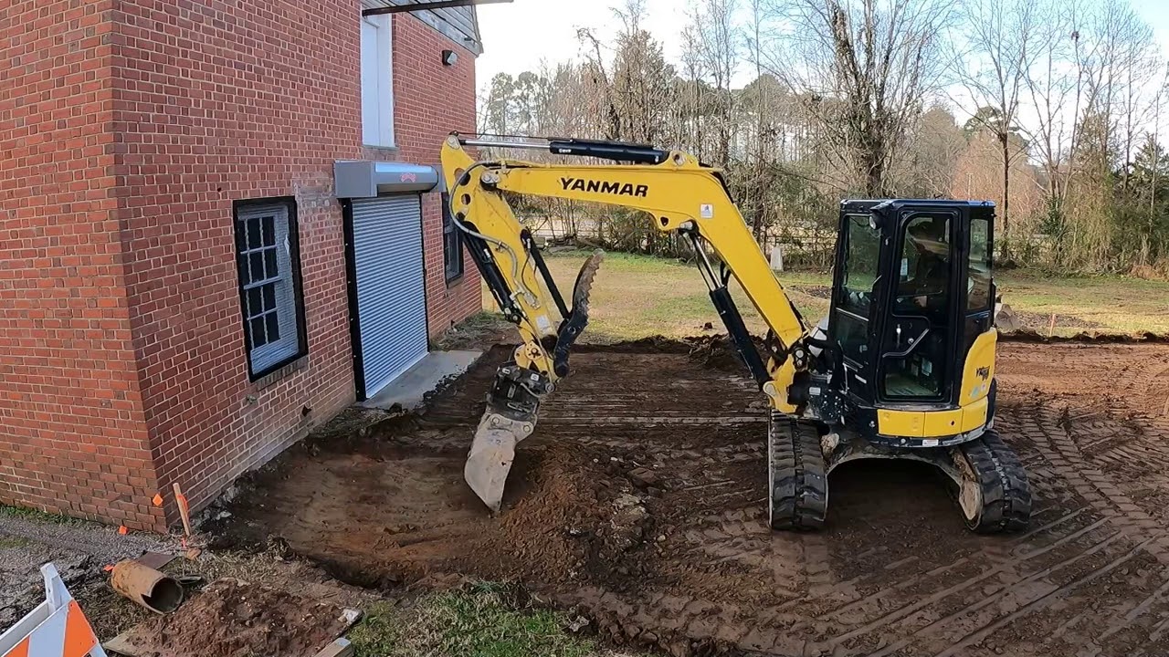 New Access Driveway To A Barn