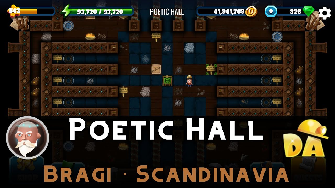 Poetic Hall | Bragi #13 | Diggy's Adventure