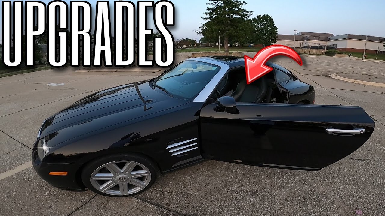 UPGRADE ON THE INTERIOR OF MY CHRYSLER CROSSFIRE NEW HEADLINER!