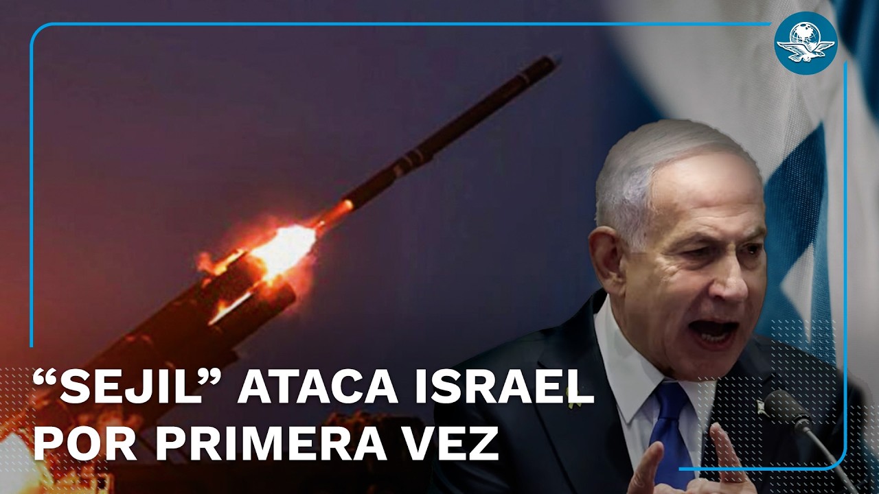 Irán lanza misil “Sejil” contra Israel y amenaza con ir por Netanyahu