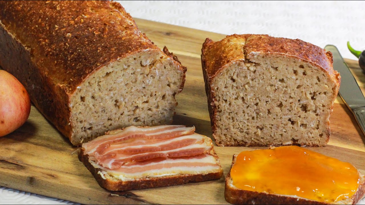 QUARK-HAFERFLOCKEN-BROT zum Abnehmen