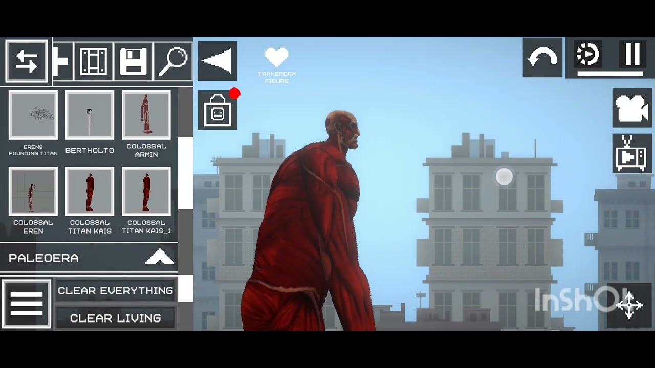 Kai's colossal titan and guys forget the that colossal titan eating berthold😅