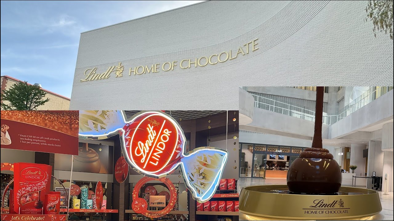 EP 12 The Lindt Home of Chocolate Factory Switzerland 🇨🇭