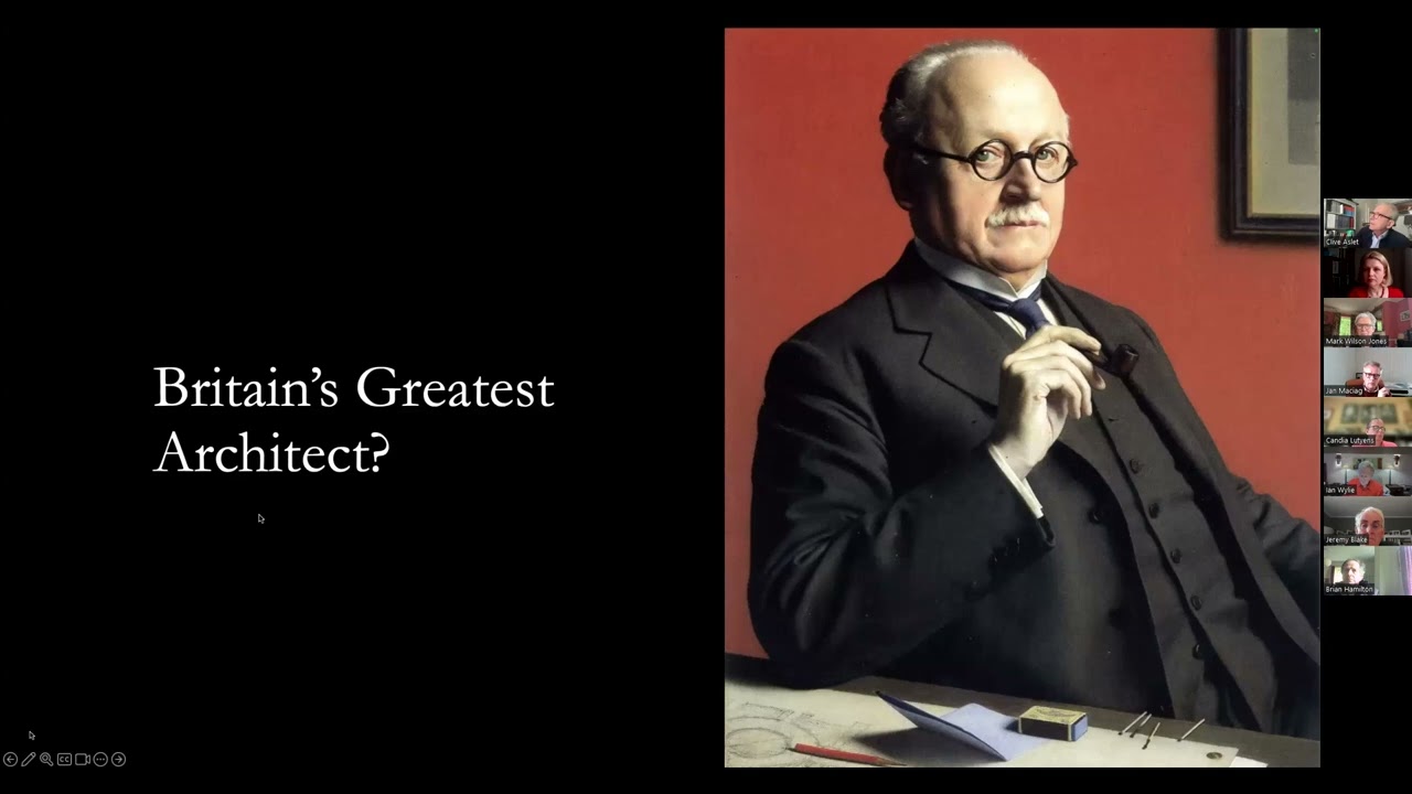 TAG Talk #30: LUTYENS: Invention and reinvention by Clive Aslet.