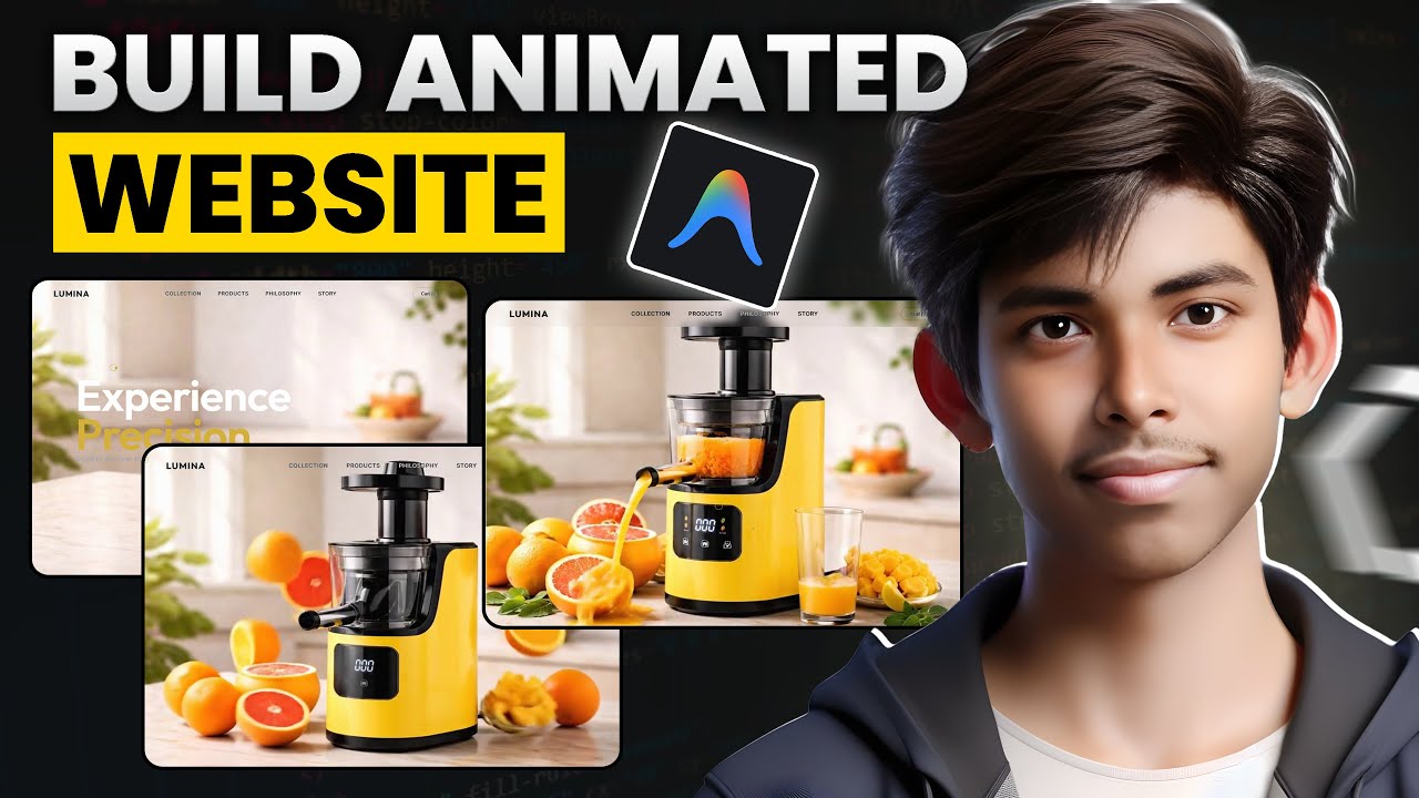 I Built a Fully Animated E-Commerce Website in 10 Minutes Using AI ( BlackBox AI ❌️ )