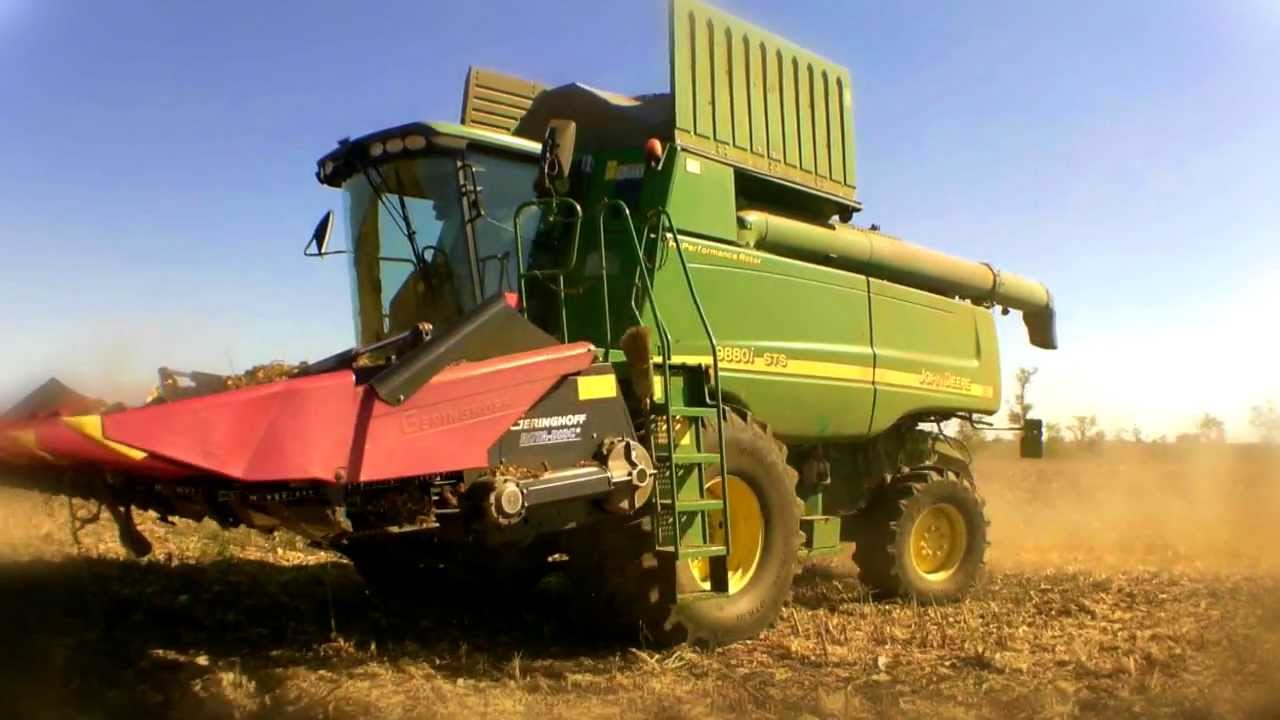John Deere 9880i STS + Geringhoff Rota-Disc Corn Harvest Hungary
