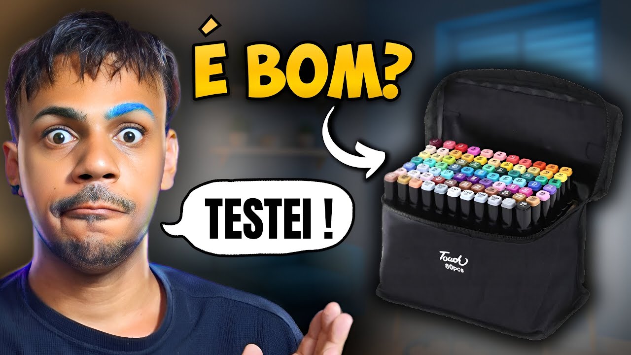 PINTANDO BOBBIE GOODS & TESTANDO Marcadores TOUCH - Vale a Pena?