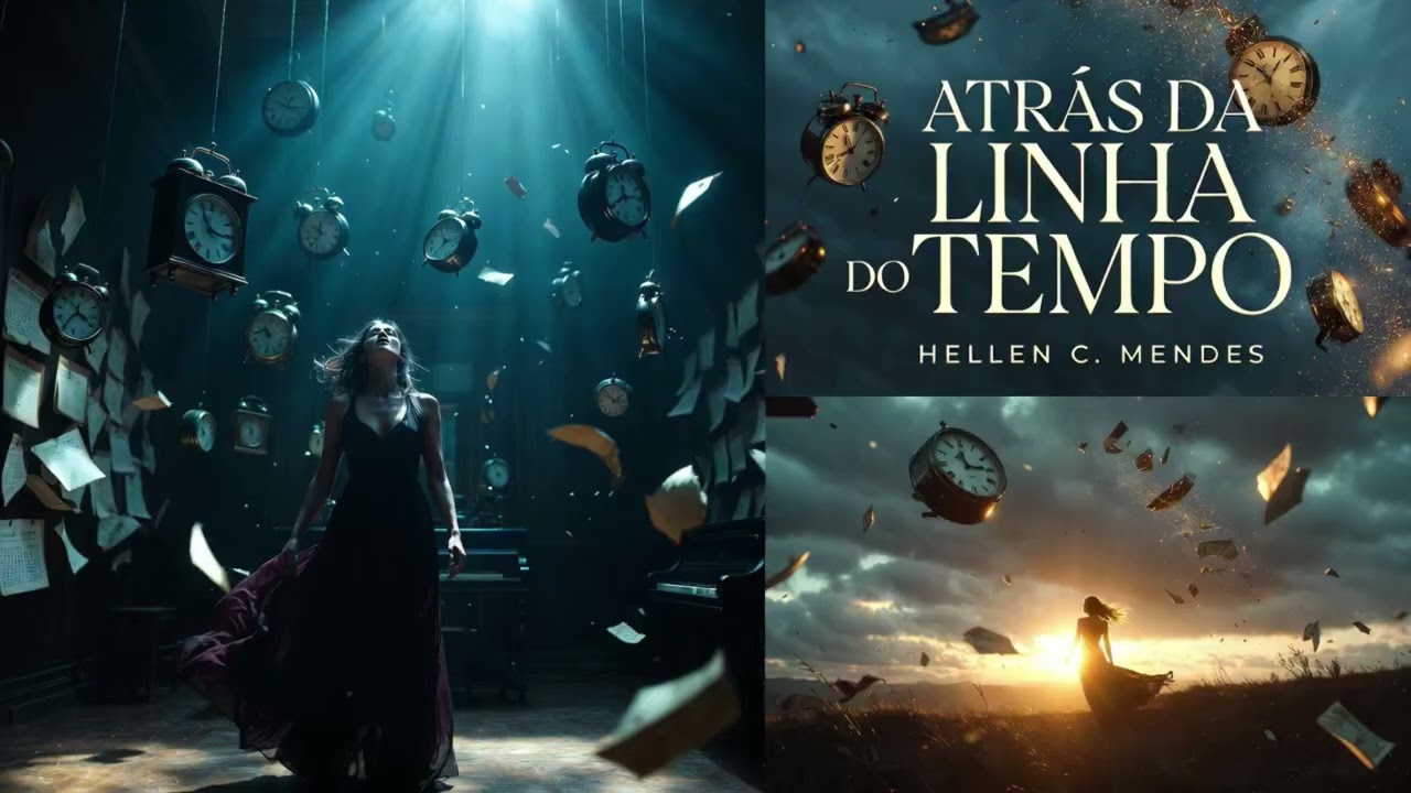 Atrás Da Linha Do Tempo . Letra e Música de Hellen C . Mendes 