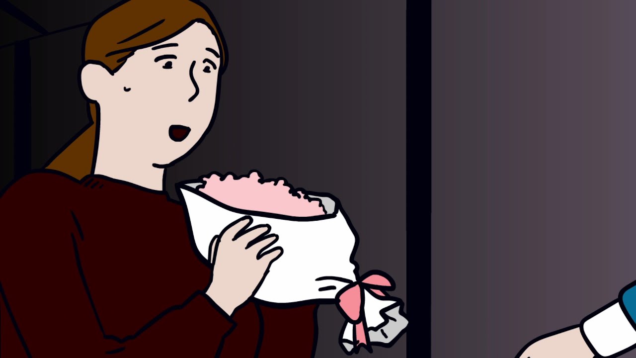 I got a flower from a stranger, and something was wrong