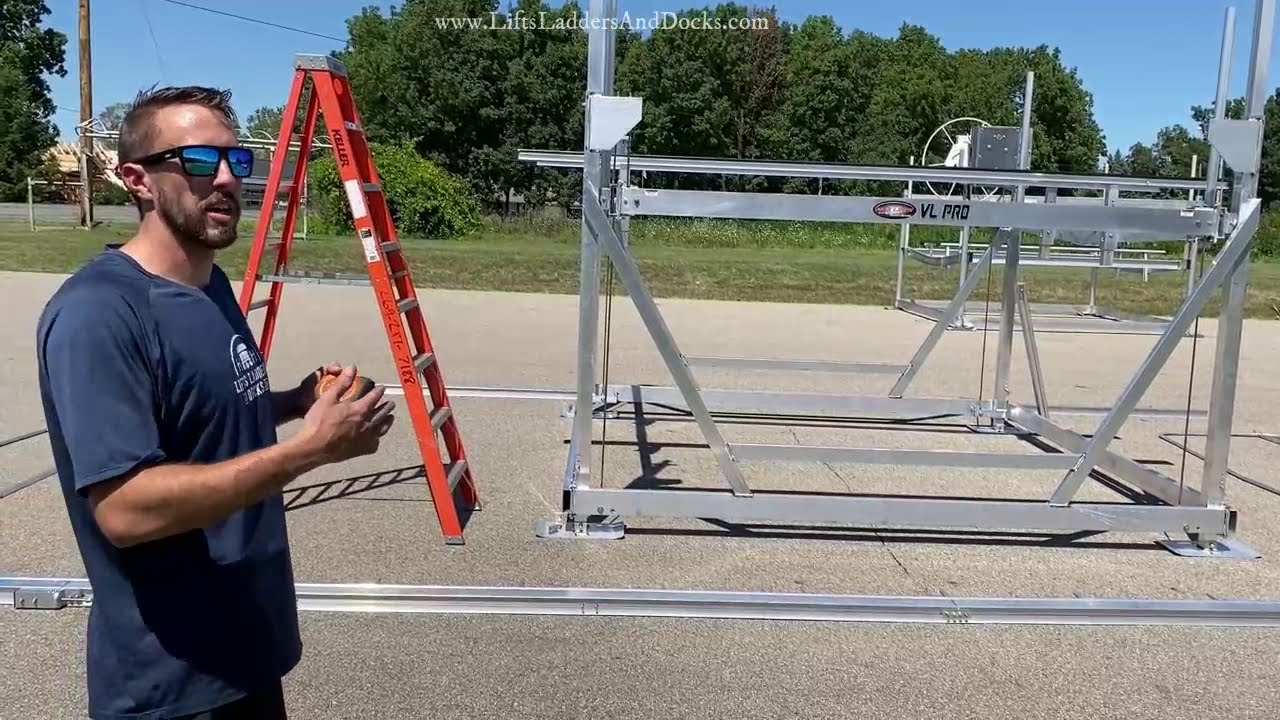 MAX Boat Lifts Canopy Frame Detailed Assembly Tutorial