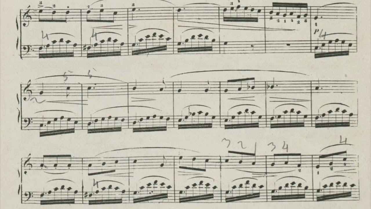 István Heller-Studio op. 47 nº 2 in Do: «Sui banchi di scuola»