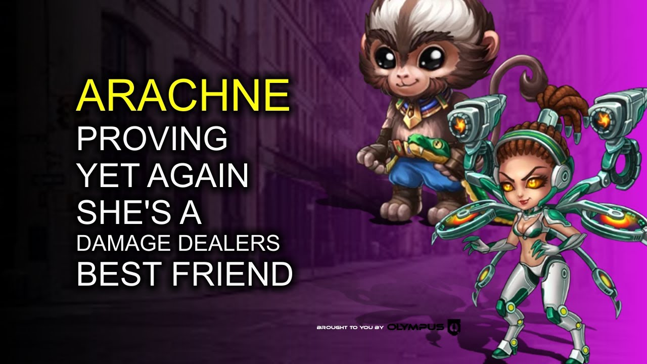 Hero Wars Arachne | Damage Dealers new BFF