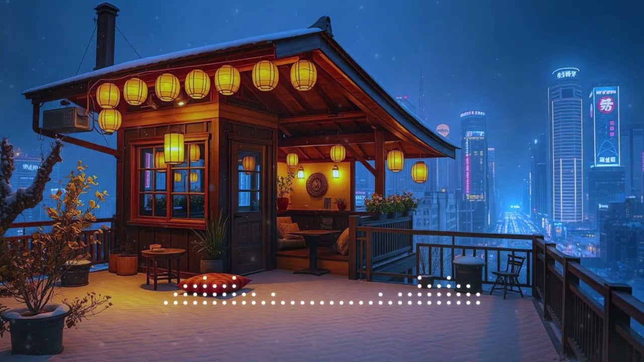 Jazz Relaxing Winter Vibes ❄️ | Cozy Coffee Shop Ambience for Study & Work