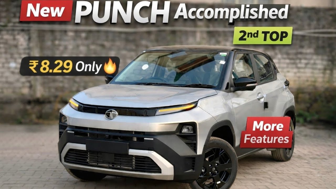 New Tata punch facelift | Tata punch accomplished 2026 | punch accomplished| Coorg clouds 