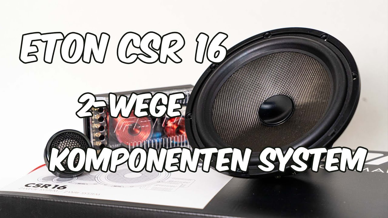 eton CSR 16 Komponenten System 2-Wege Lautsprechersystem