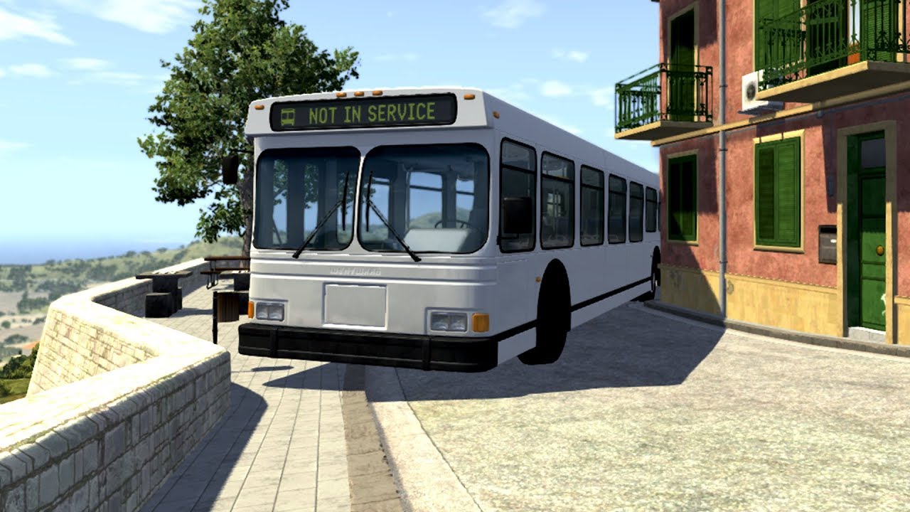 DIRIGI O BUSÃO NAS RUAS MAIS APERTADAS!