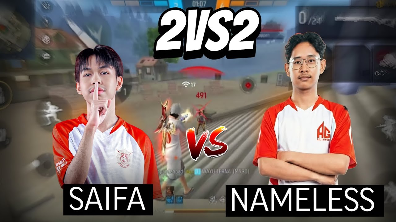 AG.SAIFA VS AG.NAMELESS (2vs2)| M590 & WOODPECKER |