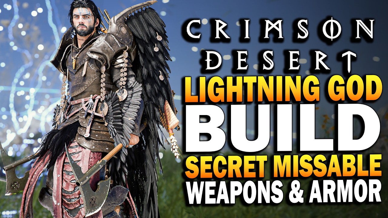 Crimson Desert Lightning Build Is AMAZING! Missable Secret Bosses, Weapons & Armor