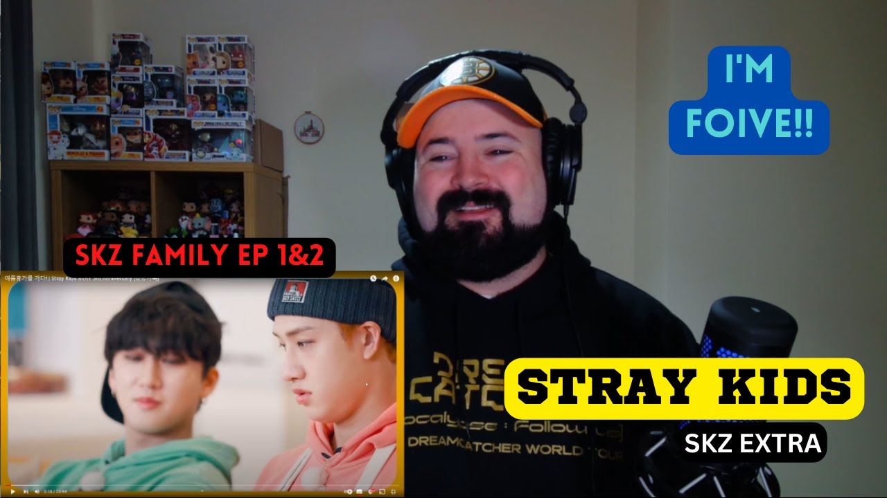 [SKZ EXTRA] My Reaction to SKZ Family Ep.1 & 2! I'm FOIVE!!