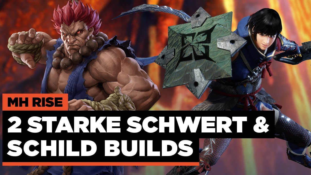 🗡️🛡️ Damit machst du alles platt! Monster Hunter Rise Schwert und Schild Build Deutsch