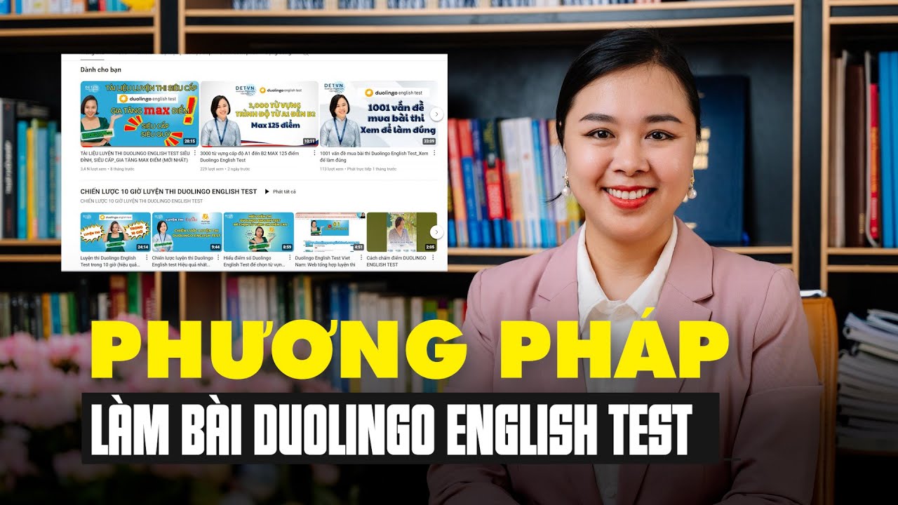 Phương pháp nào để làm bài Duolingo English Test thành công?