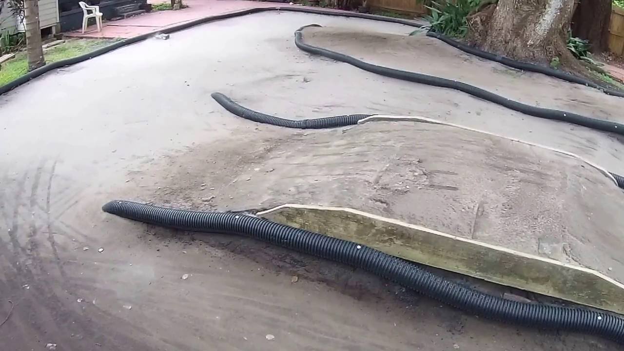 LC Racing EMB-TGH 1/14th Truggy: Backyard Track Practice