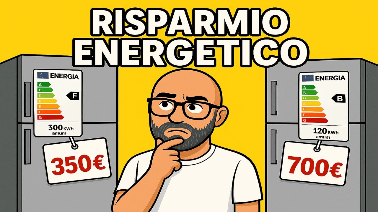 4b-Quanto consuma un frigorifero? Risparmio, classi e etichetta energetica, kW di potenza, kWh annui
