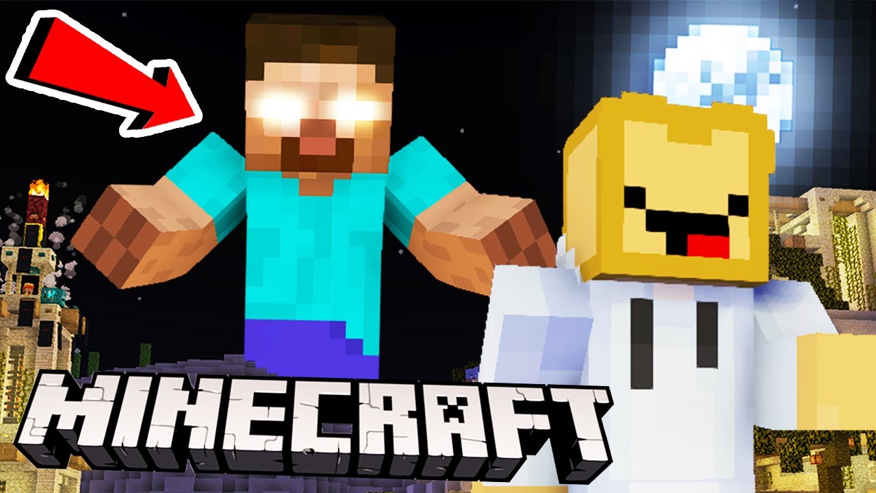 MUSIAŁEM UCIEKAĆ przed HEROBRINE w Minecraft!