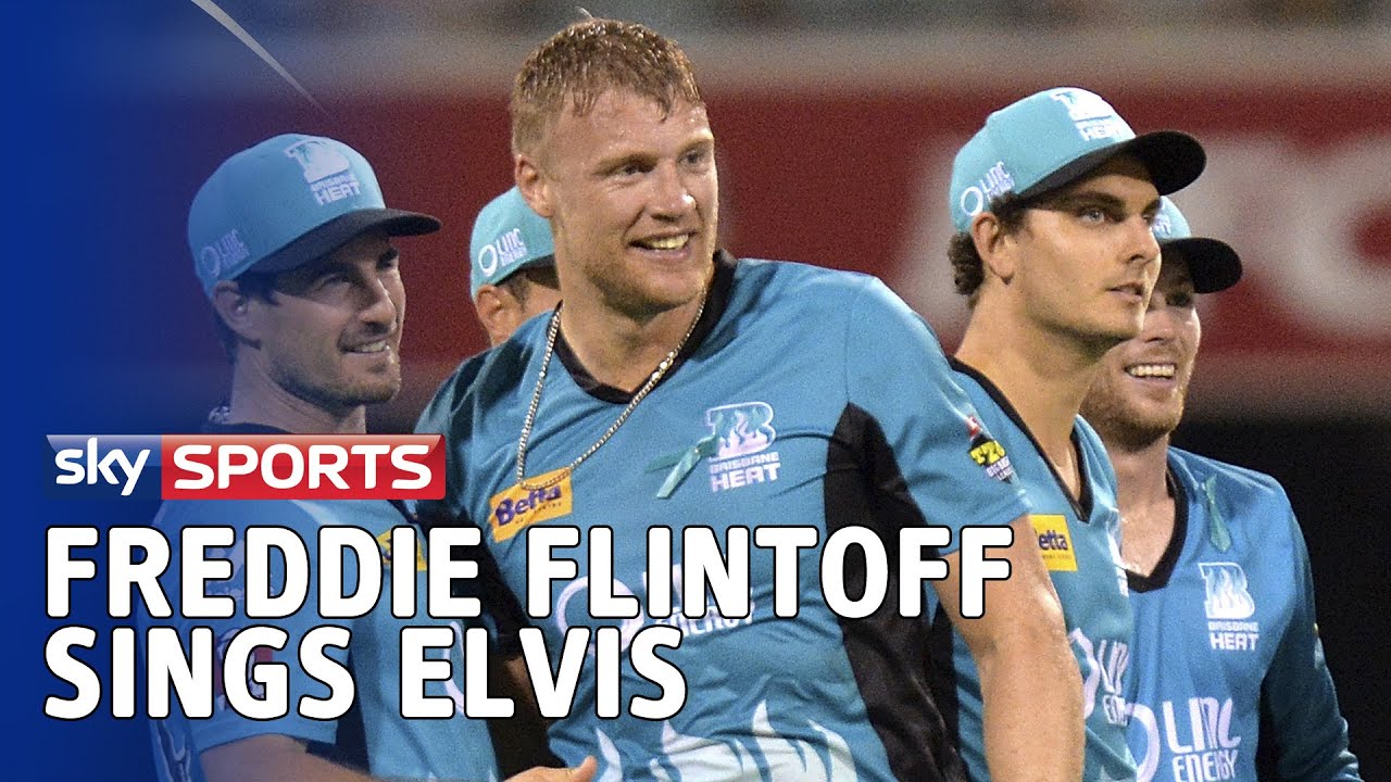 Freddie Flintoff does his Elvis Presley impression!