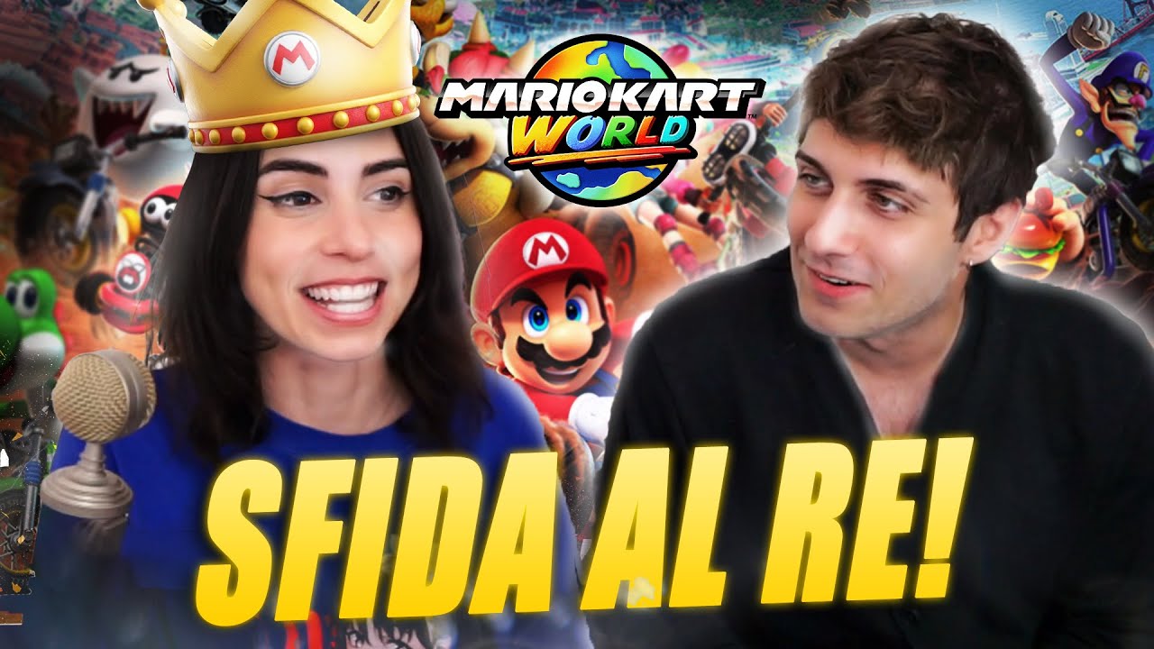 HO SFIDATO BLUR SUL NUOVO MARIO KART WORLD