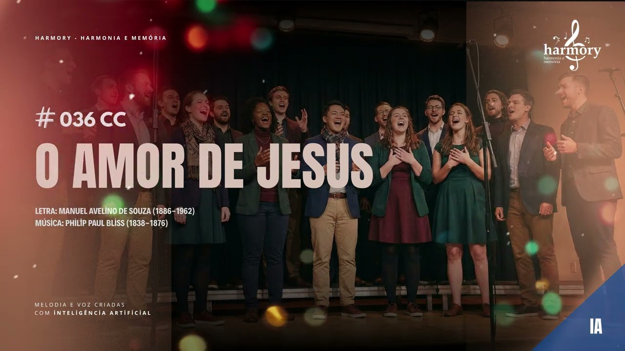 Harmory Choirs - O AMOR DE JESUS - 036 CC | Cristo, meu Mestre, veio por mim!