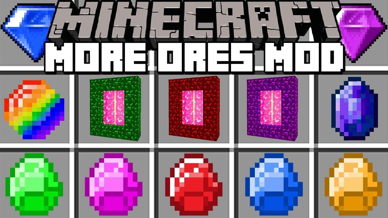 Minecraft: More Ores! (100+ NEW ORES!)