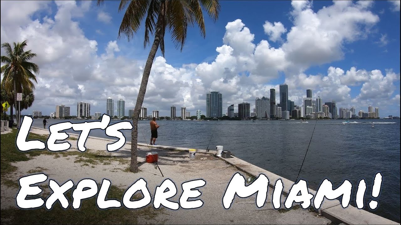 Virtually Explore the Rickenbacker Causeway in Miami - 4K Tropical Beach Paradise