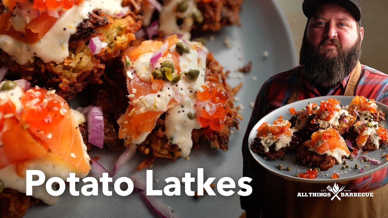 Crispy Potato Latkes on the Grill You Have to Try!