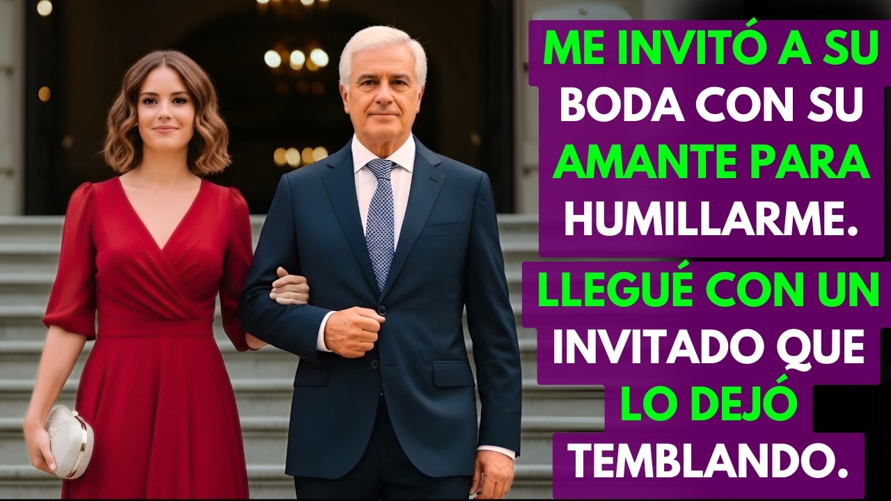 Me Invitó A Su Boda Con Su Amante Para Humillarme. Llegué Con Un Hombre Que Lo Hizo Palidecer...