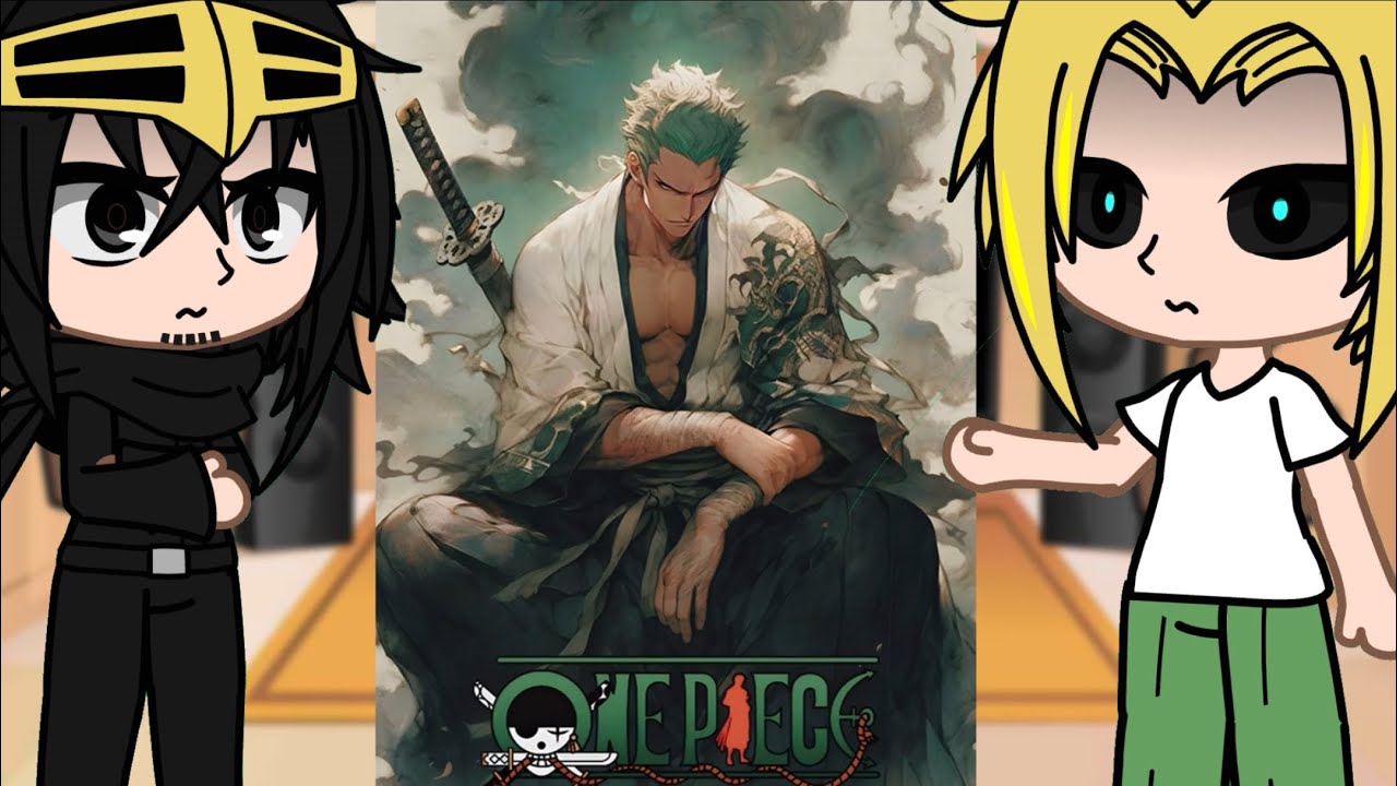 Pro Heroes react to  Villain Deku as Zoro||BNHA/MHA || GCRV |I No Ships |I