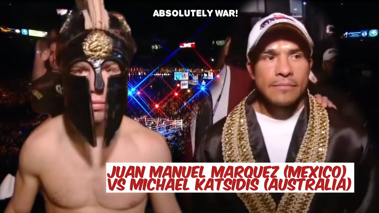 GLADIATOR MEETS DYNAMITA! JUAN MANUEL MARQUEZ (MEXICO) VS MICHAEL KATSIDIS (AUSTRALIA) KNOCKOUT!