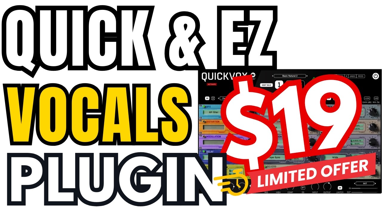 This $19 Vocal Plugin Just Replaced My Whole Vocal Chain! QuickVox QUICK LOOK Xvox Alternative