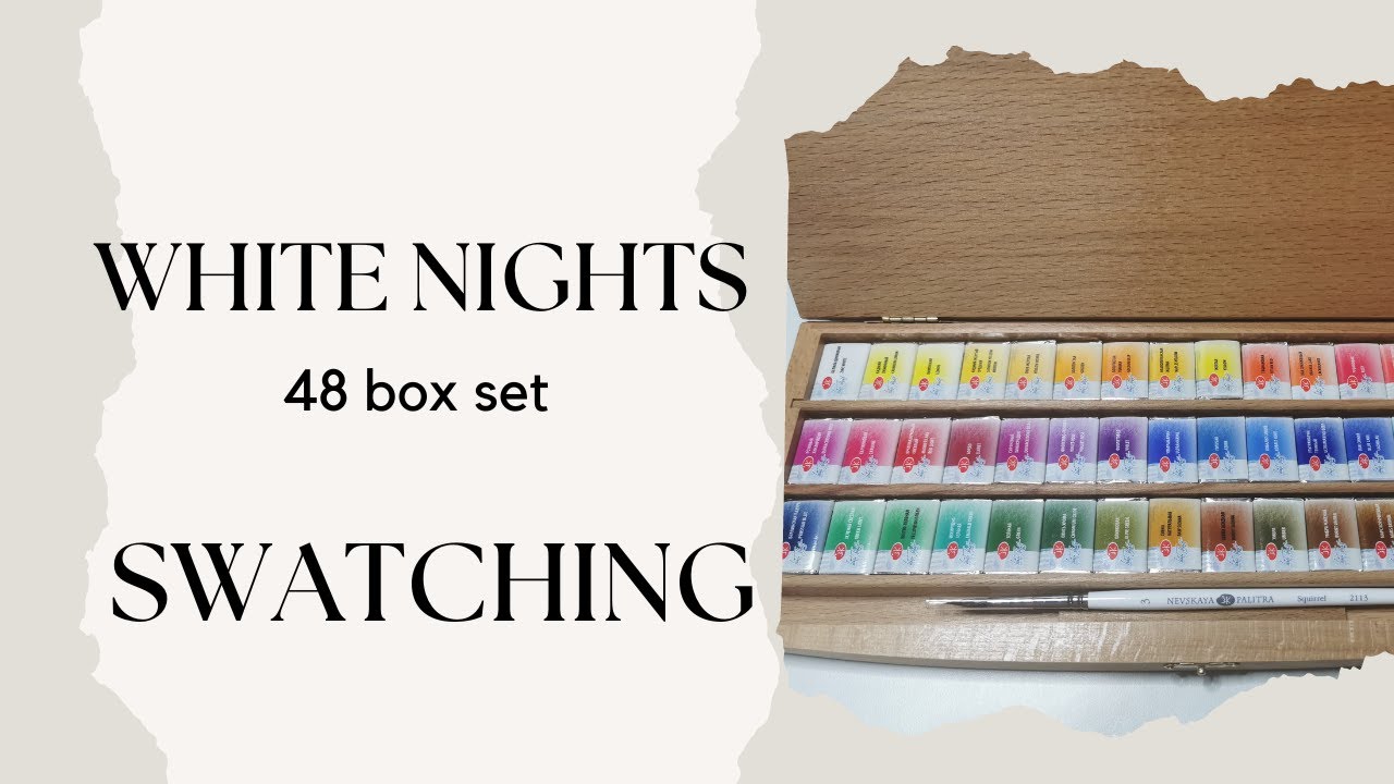 Beech box set White Nights 48 Colors!!