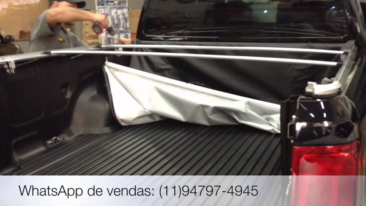 Amarok Capota Maritima para Pick-up  - instalada na Dk136 Acessórios Automotivos Ltda