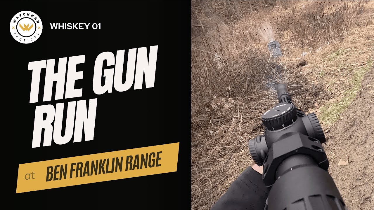 Steve's Run - The Gun Run - Ben Franklin Range, Feb 8 2025