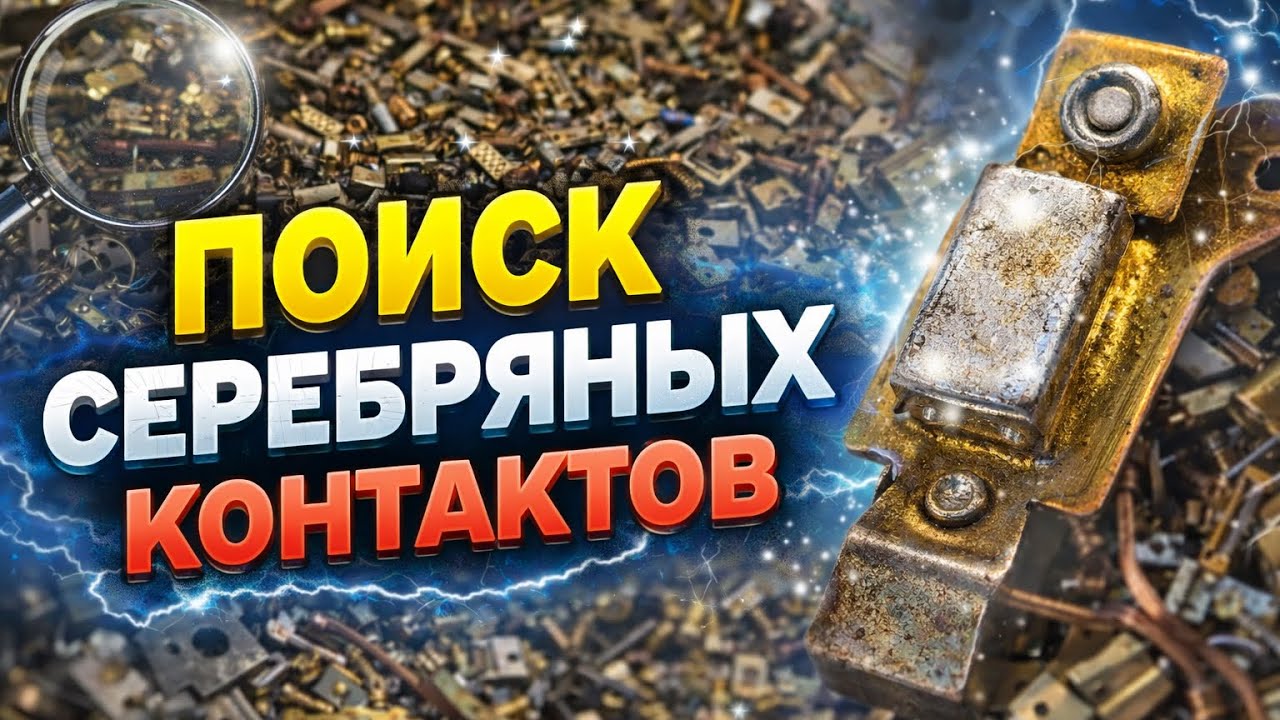 Поиск серебряных контактов, сколько мне удалось раздобыть?