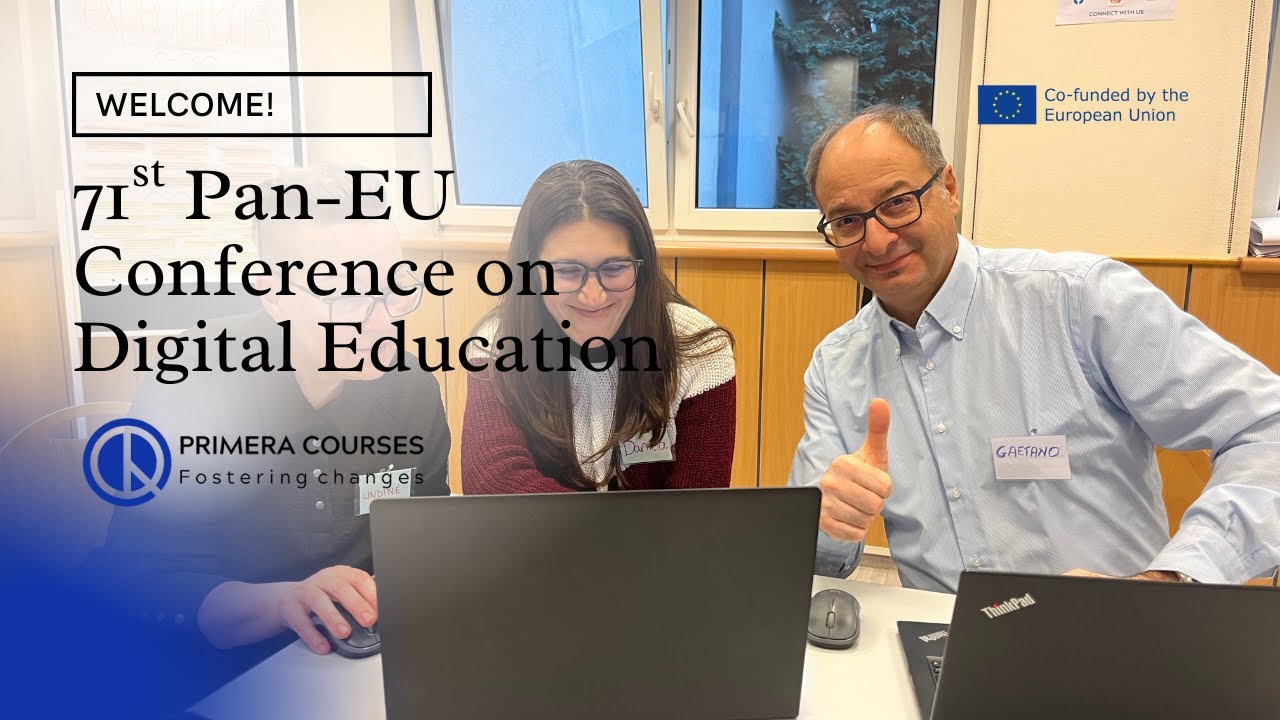 The 71st session of the Pan-European Conference on Digital Education