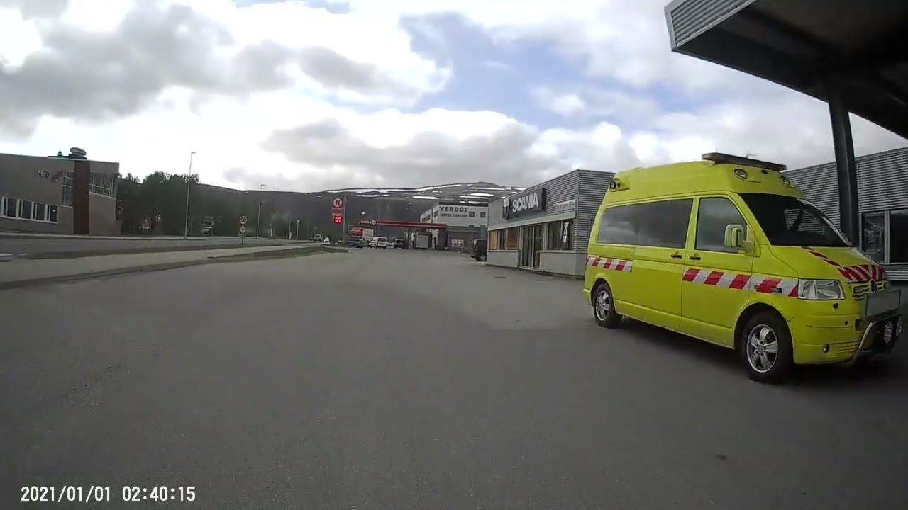 Fuel stop Lakselv Norway