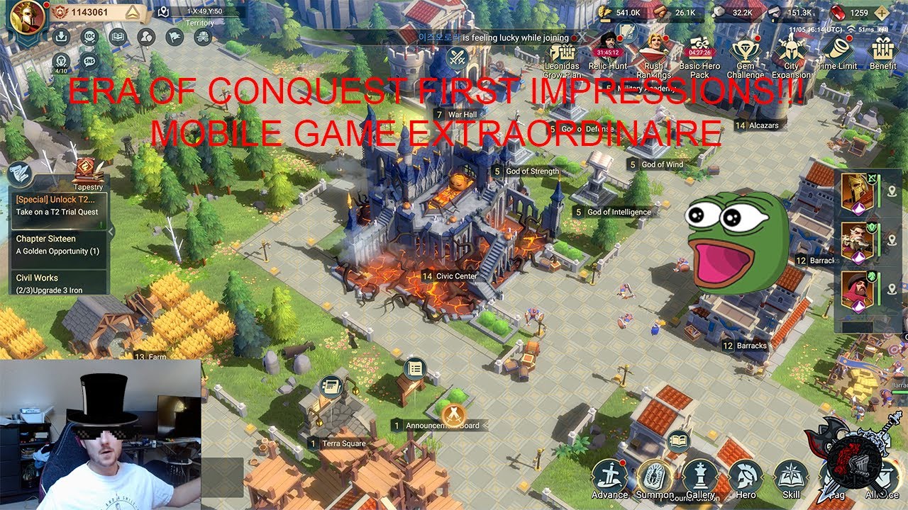 Era Of Conquest | Your New F2P Strategy Game | First Impressions from a Mobile Gamer Extraordinaire