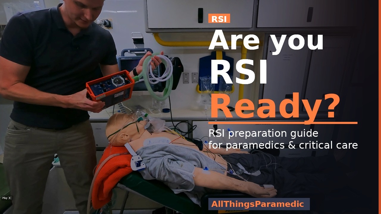 RSI Ready: Essential Steps to Prepare for Rapid Sequence Intubation