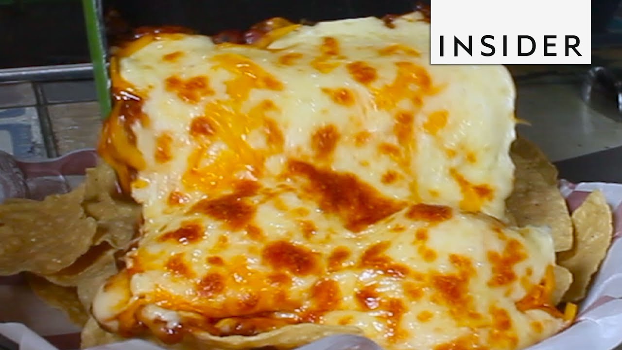 Cheesy Grilled Nachos