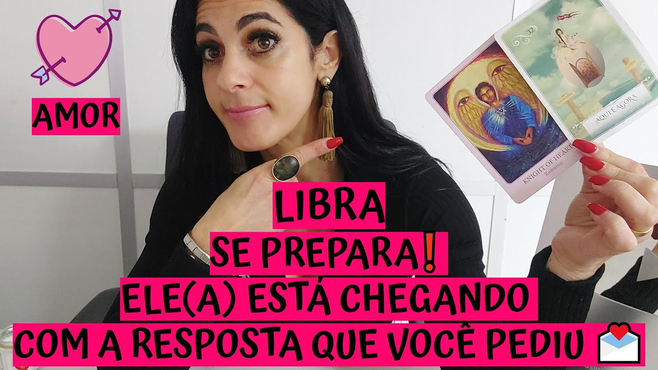 LIBRA ♎️ AMOR 💖 SE PREPARA❗ ELE(A) ESTÁ CHEGANDO COM A RESPOSTA QUE VOCÊ PEDIU 💌