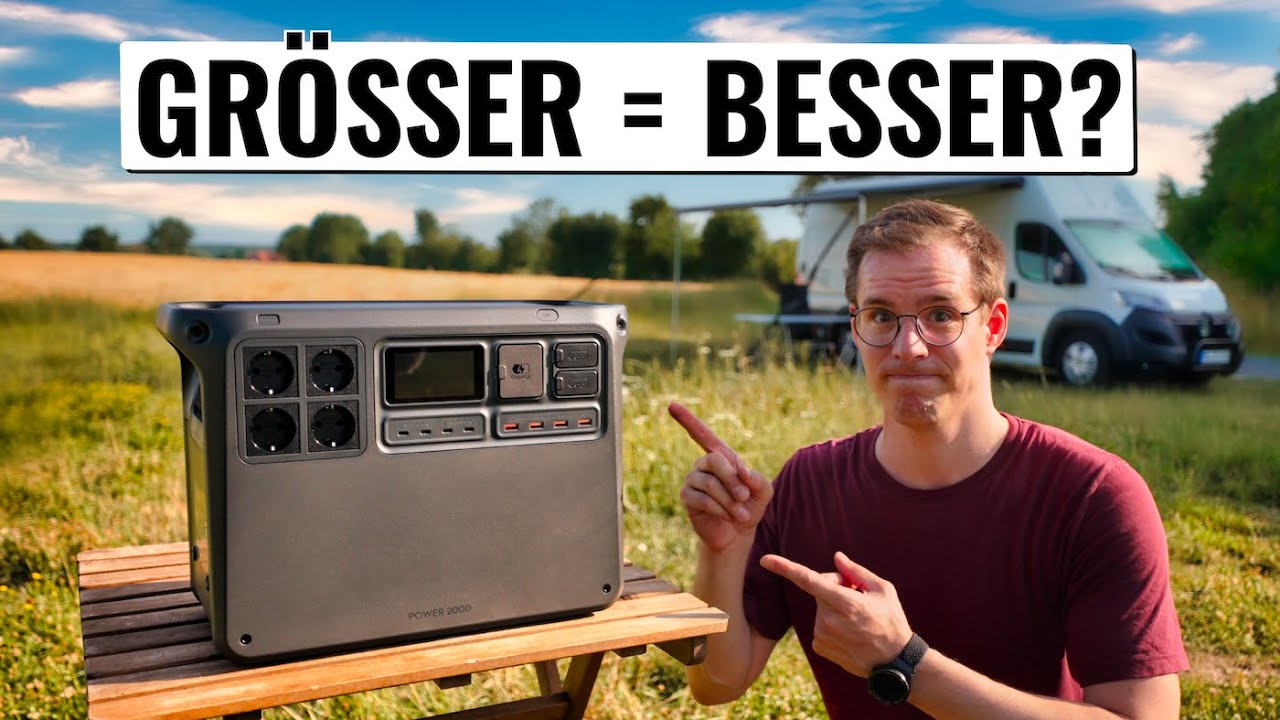 DJI Power 2000 // Einmal größer und besser bitte 📈🔋⚡️ // Powerstation Vorstellung & Test
