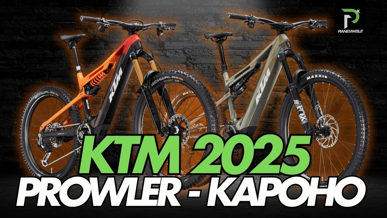 KTM PROWLER & KAPOHO 2025: NUOVO TELAIO E NUOVO MOTORE BOSCH